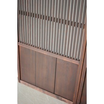 民藝 細格子戸 3枚1組　L1143 