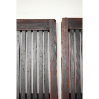 民藝 細格子戸 3枚1組　L1143 