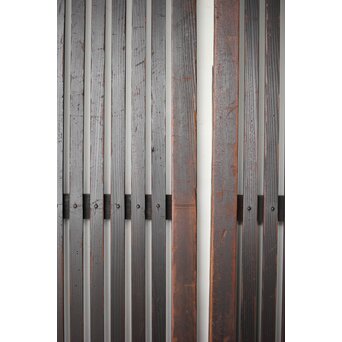 民藝 細格子戸 3枚1組　L1143 