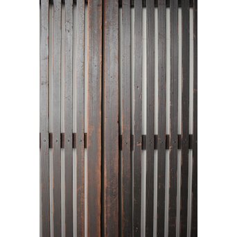 民藝 細格子戸 3枚1組　L1143 