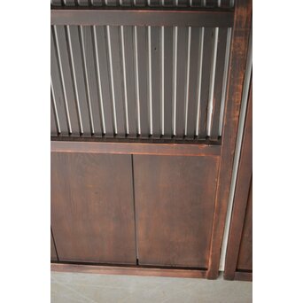 民藝 細格子戸 3枚1組　L1143 