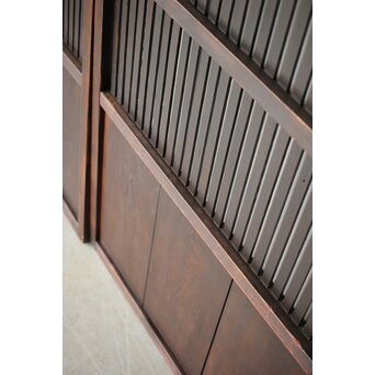 民藝 細格子戸 3枚1組　L1143 