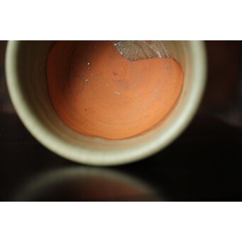 中国陶磁 明代 紫檀意蓋台 三足青磁香炉　P487 