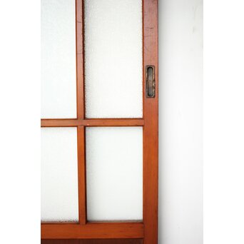 アンティークガラス戸　D191 