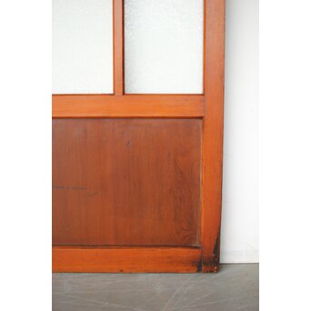 アンティークガラス戸　D191 