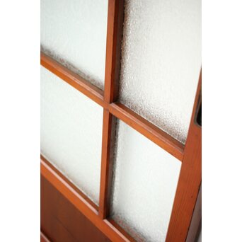 アンティークガラス戸　D191 