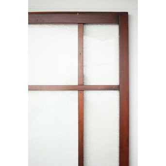 アンティークガラス戸　D191 