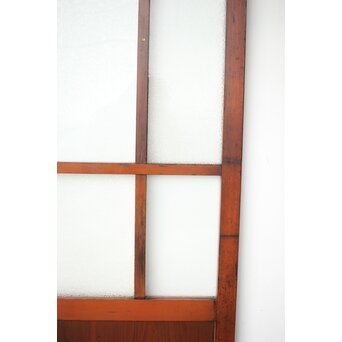 アンティークガラス戸　D191 