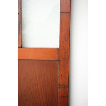 アンティークガラス戸　D191 