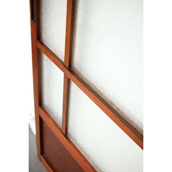 アンティークガラス戸　D191 