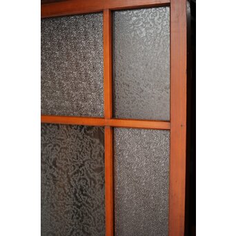 アンティークガラス戸　D191 