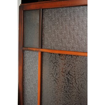 アンティークガラス戸　D191 