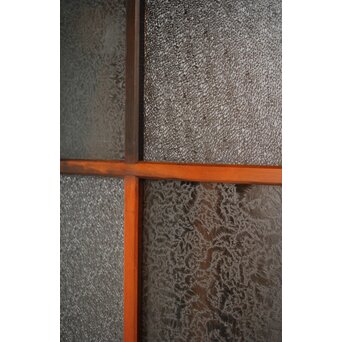 アンティークガラス戸　D191 