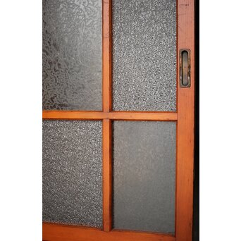 アンティークガラス戸　D191 