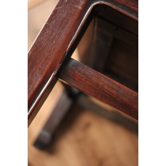 朝鮮螺鈿か 長机 紫檀意卓　T478 