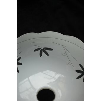 時代白着せ 切子電笠　A479 