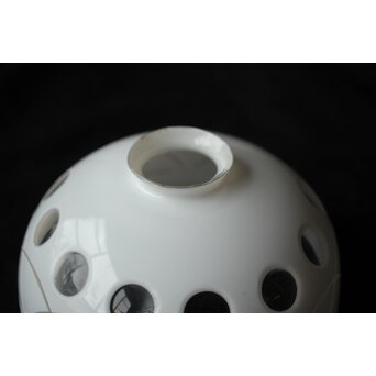 白被せ 丸文切子電笠　A480 