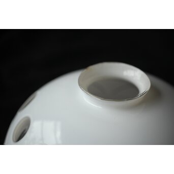 白被せ 丸文切子電笠　A480 