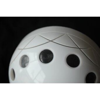 白被せ 丸文切子電笠　A480 