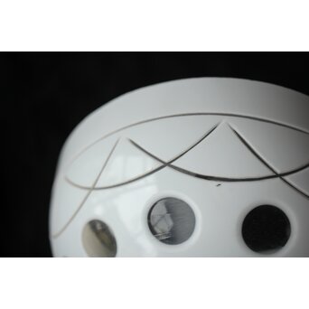 白被せ 丸文切子電笠　A480 