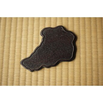 唐木瓶敷 急須台　X466 