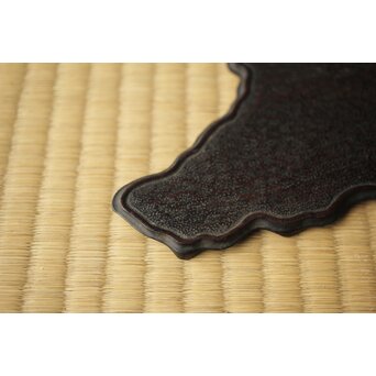 唐木瓶敷 急須台　X466 