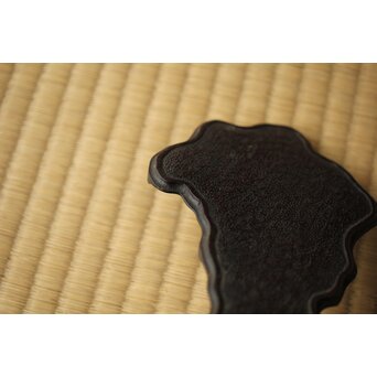 唐木瓶敷 急須台　X466 