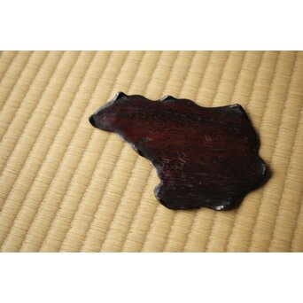 唐木瓶敷 急須台　X466 