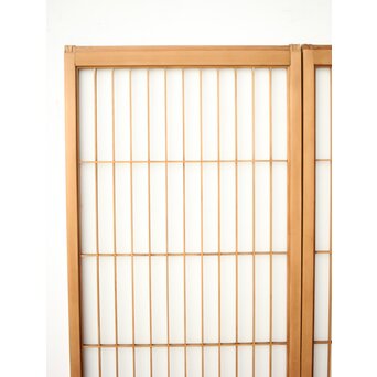 ガラス入 組子書院 4枚1組　R0424 