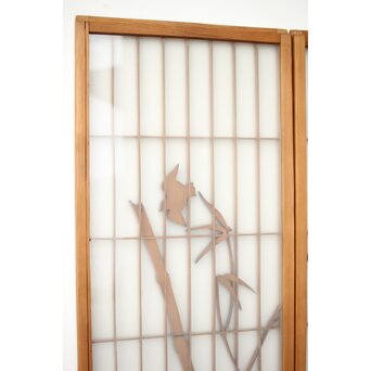 ガラス入 竹雀書院 2枚1組　R0426 