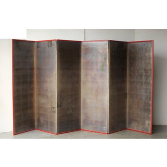 銀屏風 六曲半双　Z529 