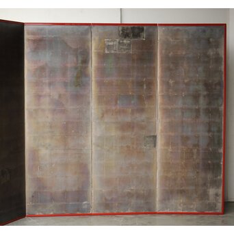 銀屏風 六曲半双　Z529 