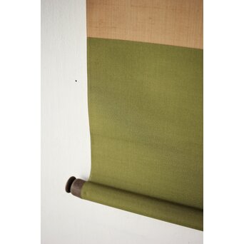 川合玉堂 尉鶲 自画自賛 川合修二識箱 掛軸　Z531 