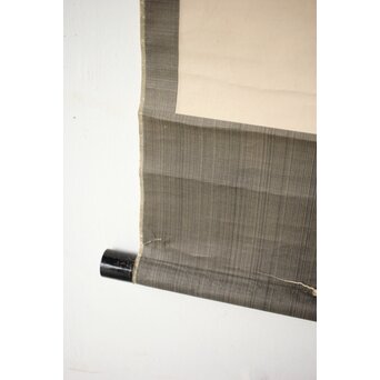 墨蹟 南天棒 白崖窟 中原鄧州 一行書 掛軸【月穿潭底水無痕】 Z532 