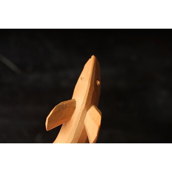 佐藤玄々/朝山 木彫【鼡】共箱　 X467 