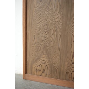 堅木框と神代杉の板戸　B1077 