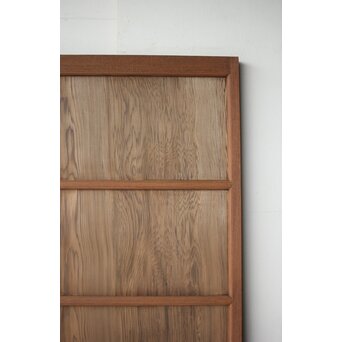 堅木框と神代杉の板戸　B1077 