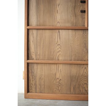 堅木框と神代杉の板戸　B1077 