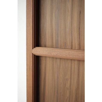 堅木框と神代杉の板戸　B1077 