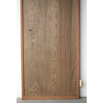 堅木框と神代杉の板戸　B1077 