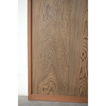 堅木框と神代杉の板戸　B1077 