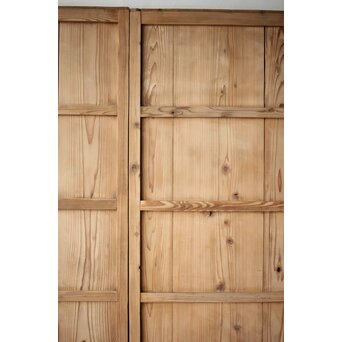 うずくり板 時代雨戸 4枚1組　B1078 