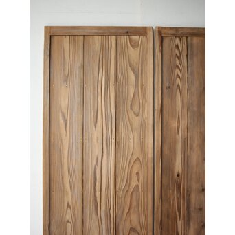 うずくり板 時代雨戸 4枚1組　B1078 