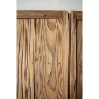 うずくり板 時代雨戸 4枚1組　B1078 