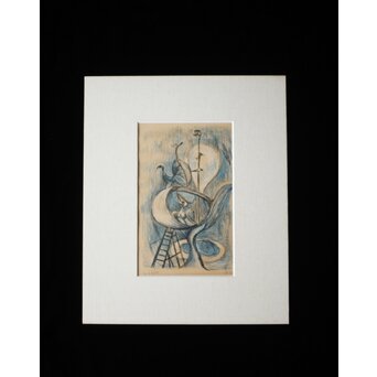 瑛九 Q Ei リトグラフ　Z534