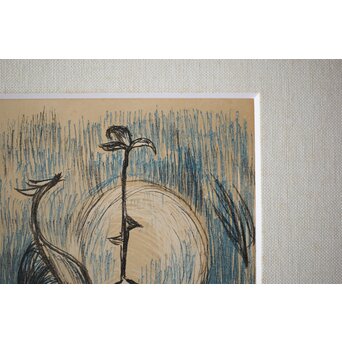 瑛九 Q Ei リトグラフ　Z534 