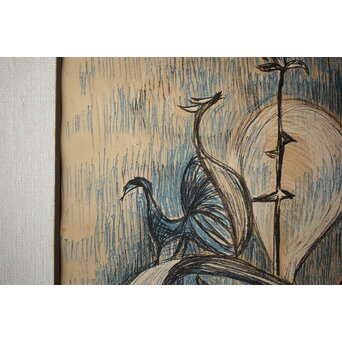 瑛九 Q Ei リトグラフ　Z534 