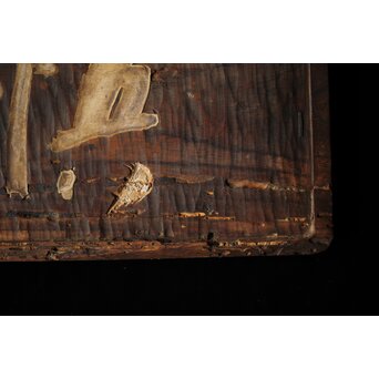 清巌宗渭 和尚 臨済宗僧「悟道」二字 篆刻 濡額　Z535 