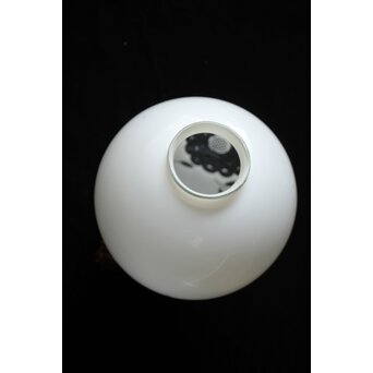 白被 球体切子電笠 照明　A481 