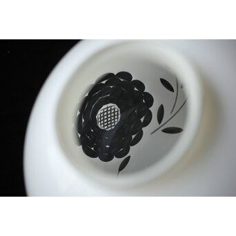 白被 球体切子電笠 照明　A481 